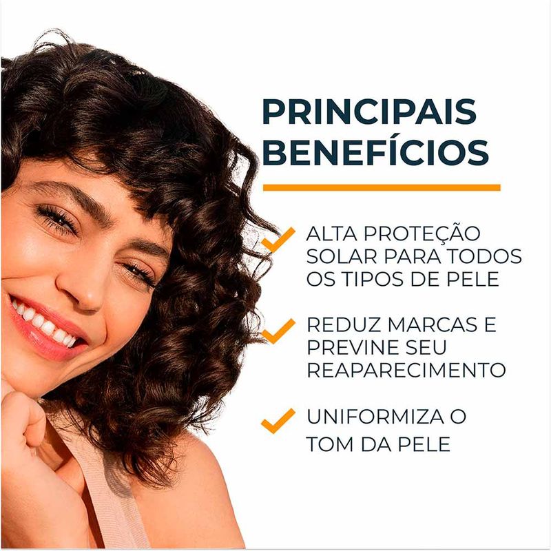 Protetor Solar Facial Antimanchas com Cor Eucerin Pigment Control FPS70 50ml Médio